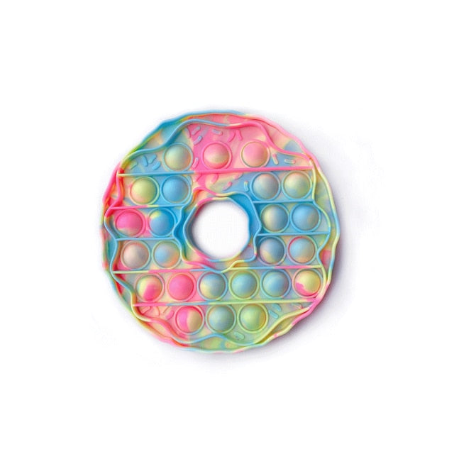 NEW Fidget Toys Antistress Toy for Children Kit Kawaii Push Bubble Sensory Toy Hamburger Figet Toy For Adult It Is Free Shipping