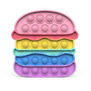 NEW Fidget Toys Antistress Toy for Children Kit Kawaii Push Bubble Sensory Toy Hamburger Figet Toy For Adult It Is Free Shipping