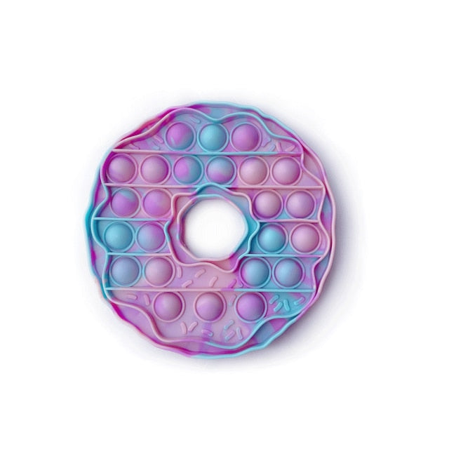 NEW Fidget Toys Antistress Toy for Children Kit Kawaii Push Bubble Sensory Toy Hamburger Figet Toy For Adult It Is Free Shipping