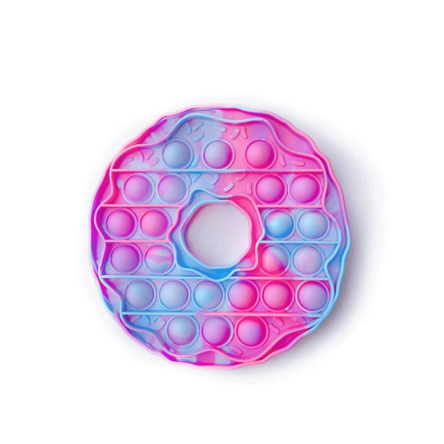 NEW Fidget Toys Antistress Toy for Children Kit Kawaii Push Bubble Sensory Toy Hamburger Figet Toy For Adult It Is Free Shipping