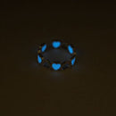 1 pcs Couple Luminous Finger Rings for Women Men Glowing In Dark Heart Lover Wedding Bands Women Girls Jewelry Gift Accessories