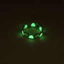 1 pcs Couple Luminous Finger Rings for Women Men Glowing In Dark Heart Lover Wedding Bands Women Girls Jewelry Gift Accessories