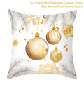 Christmas Cushion Cover Merry Christmas Decorations For Home 2021 Cristmas Ornament Pillow Case Xmas Navidad Gifts New Year 2022