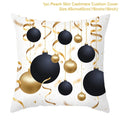 Christmas Cushion Cover Merry Christmas Decorations For Home 2021 Cristmas Ornament Pillow Case Xmas Navidad Gifts New Year 2022