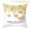 Christmas Cushion Cover Merry Christmas Decorations For Home 2021 Cristmas Ornament Pillow Case Xmas Navidad Gifts New Year 2022