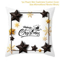 Christmas Cushion Cover Merry Christmas Decorations For Home 2021 Cristmas Ornament Pillow Case Xmas Navidad Gifts New Year 2022