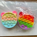 New Arrival Silicone Purse Push Pop Bubbles Simple Dimple Stationary Bag Popper Sensory Poppet Pencil Case Fidget Toys