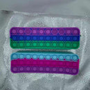 New Arrival Silicone Purse Push Pop Bubbles Simple Dimple Stationary Bag Popper Sensory Poppet Pencil Case Fidget Toys