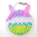 New Arrival Silicone Purse Push Pop Bubbles Simple Dimple Stationary Bag Popper Sensory Poppet Pencil Case Fidget Toys