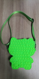 New Arrival Silicone Purse Push Pop Bubbles Simple Dimple Stationary Bag Popper Sensory Poppet Pencil Case Fidget Toys