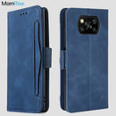For Xiaomi MI Poco X3 NFC Wallet Case Magnetic Book Flip Cover For Pocophone M3 X3 Pro GT Card Holder Luxury Leather Fundas