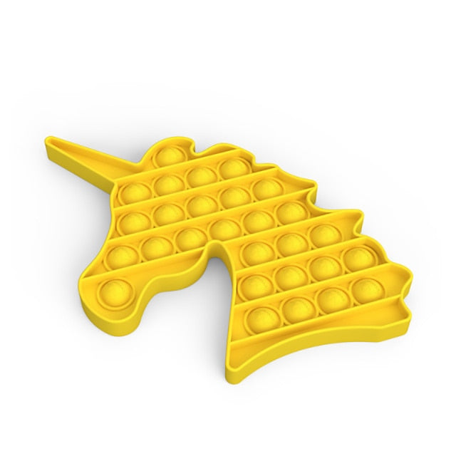 Hot Funny Fidget Toys Push Bubble Stress Relief Anti-stress Stress Reliever Toys For Adult Children Relieve Autism Sensory Toys