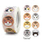 Stickers 500 pcs/roll Teacher Reward Sticker Fun Motivation animal Stickerfor School Teacher Student Stationery Stickers Kids