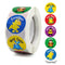 Stickers 500 pcs/roll Teacher Reward Sticker Fun Motivation animal Stickerfor School Teacher Student Stationery Stickers Kids