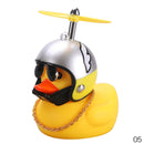 Car Goods Gift Broken Wind Helmet Small Yellow Duck Car Decoration Accessories Wind-breaking Wave-breaking Duck Cycling Decor