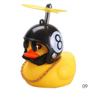 Car Goods Gift Broken Wind Helmet Small Yellow Duck Car Decoration Accessories Wind-breaking Wave-breaking Duck Cycling Decor