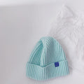 Autumn Winter Solid Color Baby Knitted Hats Kids Girls Boys Beanies Caps Warm Soft Casual Hats for Children