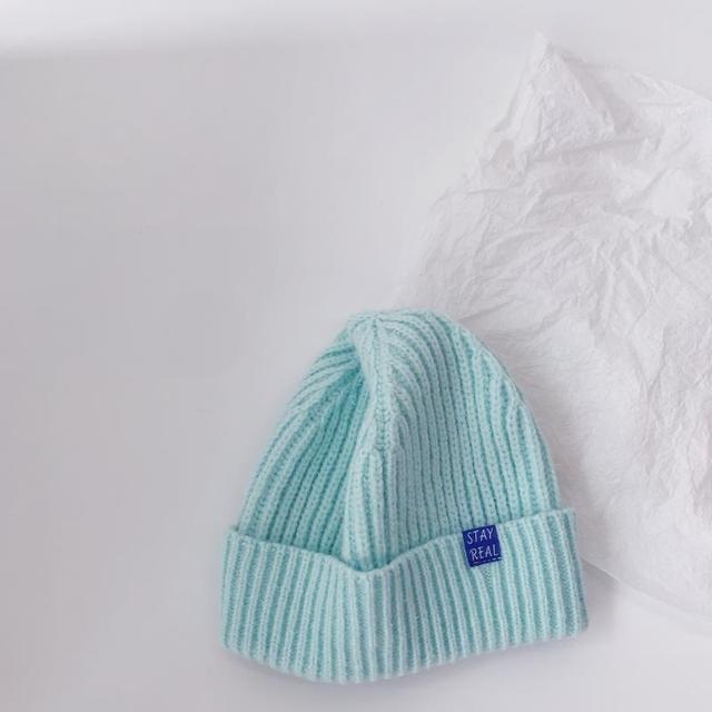 Autumn Winter Solid Color Baby Knitted Hats Kids Girls Boys Beanies Caps Warm Soft Casual Hats for Children
