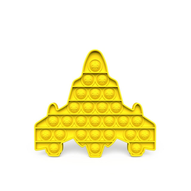 Hot Fidget Toys Rainbow Push Bubble Fidget Sensory Toy For Children With Autism Adults Funny Anti-stress Stress Relief Toys Gift