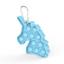 2021 New Hot Fidget Toys Push Bubble Silicone Toy Dinosaur Octopus Strawberry Ice Cream Stress Relief Sensory Toy For Kids Adult