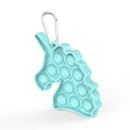 2021 New Hot Fidget Toys Push Bubble Silicone Toy Dinosaur Octopus Strawberry Ice Cream Stress Relief Sensory Toy For Kids Adult