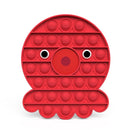 2021 New Hot Fidget Toys Push Bubble Silicone Toy Dinosaur Octopus Strawberry Ice Cream Stress Relief Sensory Toy For Kids Adult