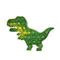 2021 New Hot Fidget Toys Push Bubble Silicone Toy Dinosaur Octopus Strawberry Ice Cream Stress Relief Sensory Toy For Kids Adult