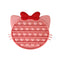 2021 New Hot Fidget Toys Push Bubble Silicone Toy Dinosaur Octopus Strawberry Ice Cream Stress Relief Sensory Toy For Kids Adult
