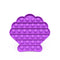 2021 New Hot Fidget Toys Push Bubble Silicone Toy Dinosaur Octopus Strawberry Ice Cream Stress Relief Sensory Toy For Kids Adult
