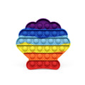 2021 New Hot Fidget Toys Push Bubble Silicone Toy Dinosaur Octopus Strawberry Ice Cream Stress Relief Sensory Toy For Kids Adult