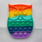 2021 New Hot Fidget Toys Push Bubble Silicone Toy Dinosaur Octopus Strawberry Ice Cream Stress Relief Sensory Toy For Kids Adult