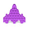 2021 New Hot Fidget Toys Push Bubble Silicone Toy Dinosaur Octopus Strawberry Ice Cream Stress Relief Sensory Toy For Kids Adult