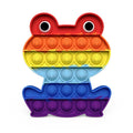 2021 New Hot Fidget Toys Push Bubble Silicone Toy Dinosaur Octopus Strawberry Ice Cream Stress Relief Sensory Toy For Kids Adult