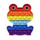 2021 New Hot Fidget Toys Push Bubble Silicone Toy Dinosaur Octopus Strawberry Ice Cream Stress Relief Sensory Toy For Kids Adult