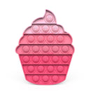 2021 New Hot Fidget Toys Push Bubble Silicone Toy Dinosaur Octopus Strawberry Ice Cream Stress Relief Sensory Toy For Kids Adult