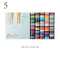 60 Pcs/Set Basic Solid Color Washi Tape Rainbow Masking Tape Decorative Adhesive Tape Sticker Scrapbook Diary Stationery