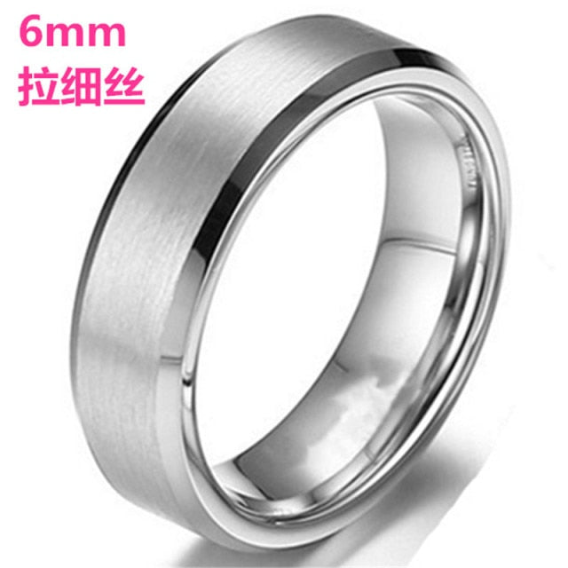 2017 Fashion Charm Jewelry ring men stainless steel Black Rings For Women