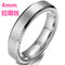 2017 Fashion Charm Jewelry ring men stainless steel Black Rings For Women