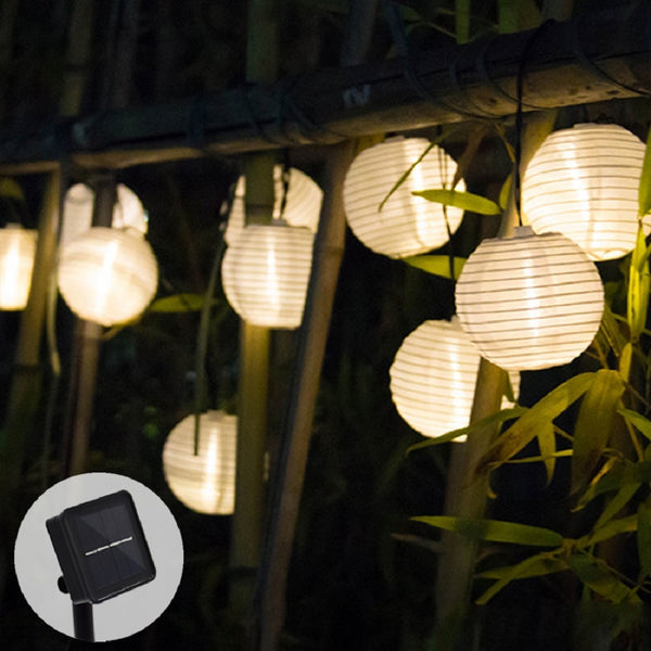 Solar Led Light Outdoor Decor Lantern Solar String Lights Street Garland LED Solar Lamp For Wedding Lantern Garden Decoration