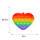 New Pop It Push Bubble Fidget Toys Pencil Case Children Stress Relief Squeeze Toy Antistress Popit Soft Squishy Kids Toys Gifts