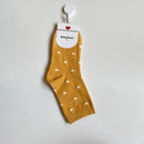Long Cute Socks Women Cotton Love Heart With Print Kawaii Beautiful Ladies Designer Socks High Art Warm Sokken Femme  Calze