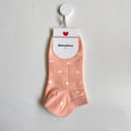 Long Cute Socks Women Cotton Love Heart With Print Kawaii Beautiful Ladies Designer Socks High Art Warm Sokken Femme  Calze