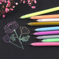 9/12 PCS Colored gel pens set School blue 0.5 mm ballpoint pen for journal Cute stationary supplies