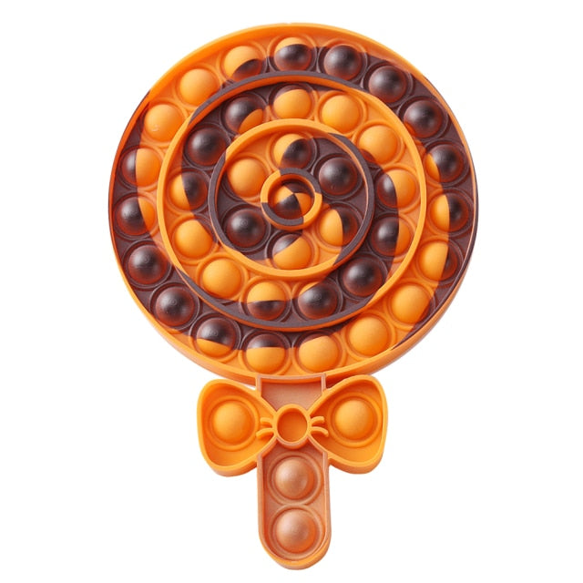 New Fidget Toys Antistress Toys Push Bubble Silicone for Children Adult Stress Reliever Squeeze Board Fidget Game frete grátis