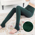 Winter Leggings Women High Waist Thick Velvet Keep Warm Legings Solid All-Match Sexy Leging Push Up High Elastic Jeggings Female