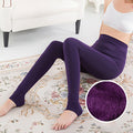 Winter Leggings Women High Waist Thick Velvet Keep Warm Legings Solid All-Match Sexy Leging Push Up High Elastic Jeggings Female