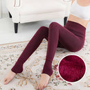 Winter Leggings Women High Waist Thick Velvet Keep Warm Legings Solid All-Match Sexy Leging Push Up High Elastic Jeggings Female