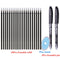 20+3 Pcs/Set Erasable Gel Pen Refills Rod 0.5mm Blue Black Ink Washable Handle Magic Erasable Pen for School Office Stationery