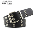 Fashion Alloy Women Belts Chain Luxury for Genuine Leather New Style Pin Buckle Jeans Decorative Ladies Retro Decorative Punk