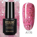 ROSALIND Gel Polish 7ml Gel Nail Polish All For Manicure Semi Permanent Soak Off Gel UV LED Varnishes Base Top Matte Coat